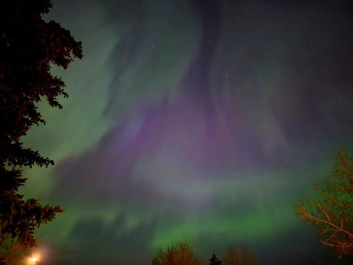 Stunning Northern Lights show over Cochrane CochraneNow Cochrane
